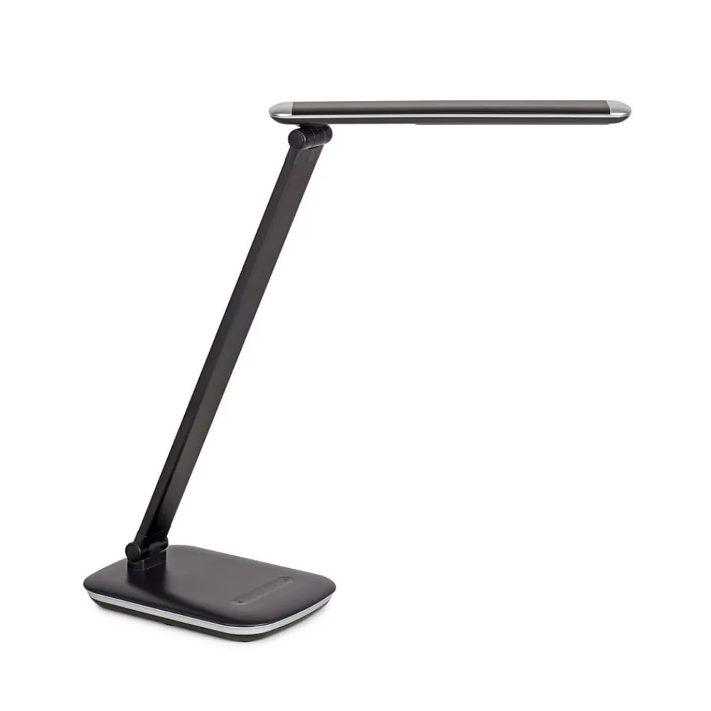 Arbejdsrum/Kontor|Bordlamper ^ Maul LED-bordlampe jazzy, sort, højde 43 cm, dæmpbar USB-port