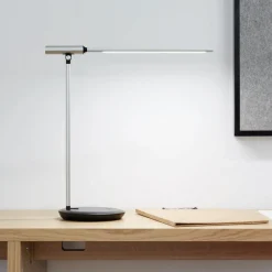 Maul Arbejdsrum/Kontor > LED-bordlampe rubia, sølvfarvet, dæmpbar, CCT