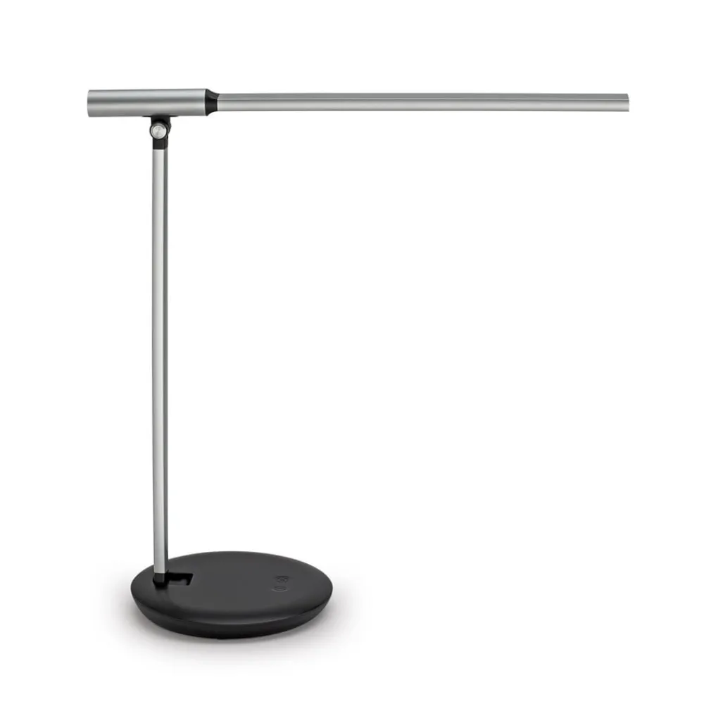 Maul Arbejdsrum/Kontor > LED-bordlampe rubia, sølvfarvet, dæmpbar, CCT
