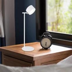 Globo Bordlamper > LED-bordlampe med batteri Jorje CCT 4 i 1 hvid