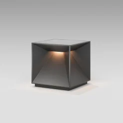 Sigor Dekorationsbelysning|Terrassebelysning > LED-bordlampe med batteri Nutalis, grafitgrå, IP54, dæmpbar