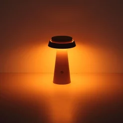 Globo Solcellelamper > LED-bordlampe 36624, pink, genopladeligt batteri, CCT, IP54, dæmpbar