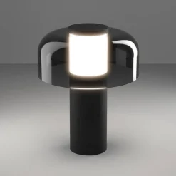 Dekorationsbelysning ^ EGLO LED-bordlampe Ponente, Ø 16 cm, sort, CCT, dæmpbar
