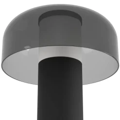 Dekorationsbelysning ^ EGLO LED-bordlampe Ponente, Ø 16 cm, sort, CCT, dæmpbar