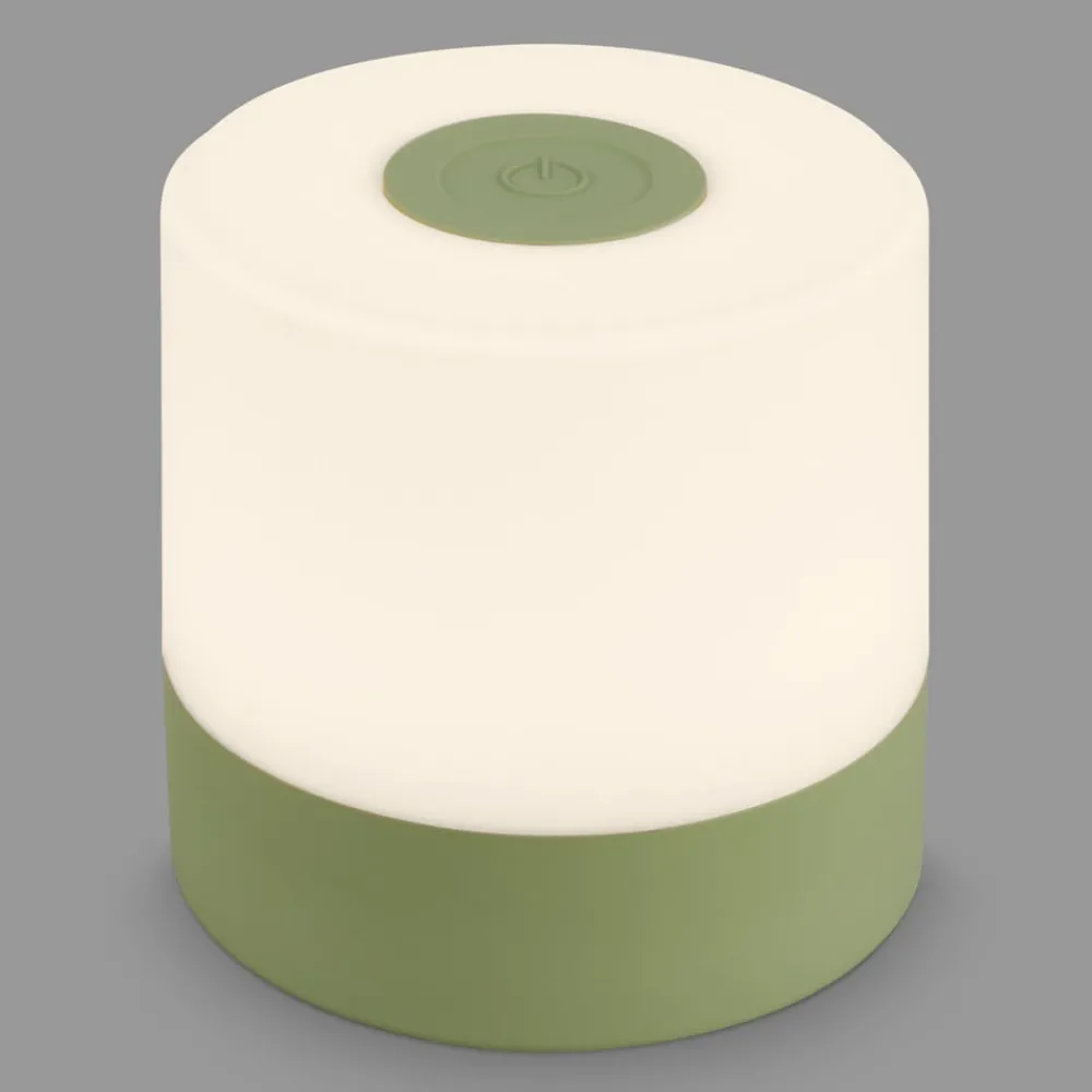 Briloner Dekorationsbelysning|Terrassebelysning > LED-bordlampe Smal, grøn, 2.700K, dæmpbar