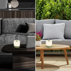 Briloner Dekorationsbelysning|Terrassebelysning > LED-bordlampe Smal, grøn, 2.700K, dæmpbar