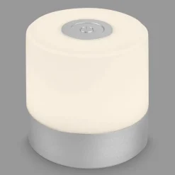 Briloner Dekorationsbelysning|Terrassebelysning > LED-bordlampe Smal, kromfarvet, 2.700K, dæmpbar