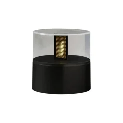Konstsmide Christmas Julepynt|Julelys Udendørs > LED-dekorationslampe med flammeeffekt, sort sokkel