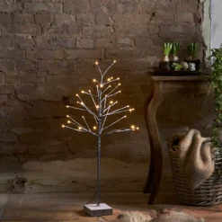 STAR TRADING Dekorationsbelysning > LED-dekorationstræ Snefrosttræ IP20 Højde 90 cm