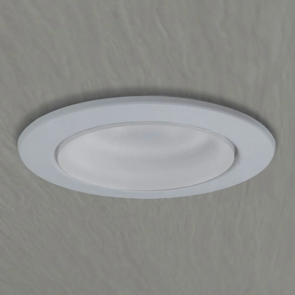Loftlamper|Indbygningsspots ^ Fumagalli LED-downlight Teresa 90, GU10, CCT, 6W, hvid