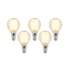 Dæmpbar Led-Pære ^ Arcchio LED-dråbepære E14 4 W 2.700 K mat dæmpes, 5 stk