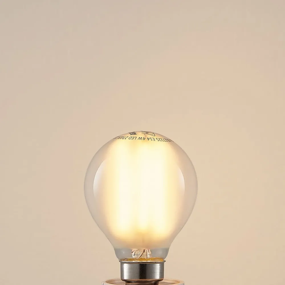 Dæmpbar Led-Pære ^ Arcchio LED-dråbepære E14 4 W 2.700 K mat dæmpes, 5 stk