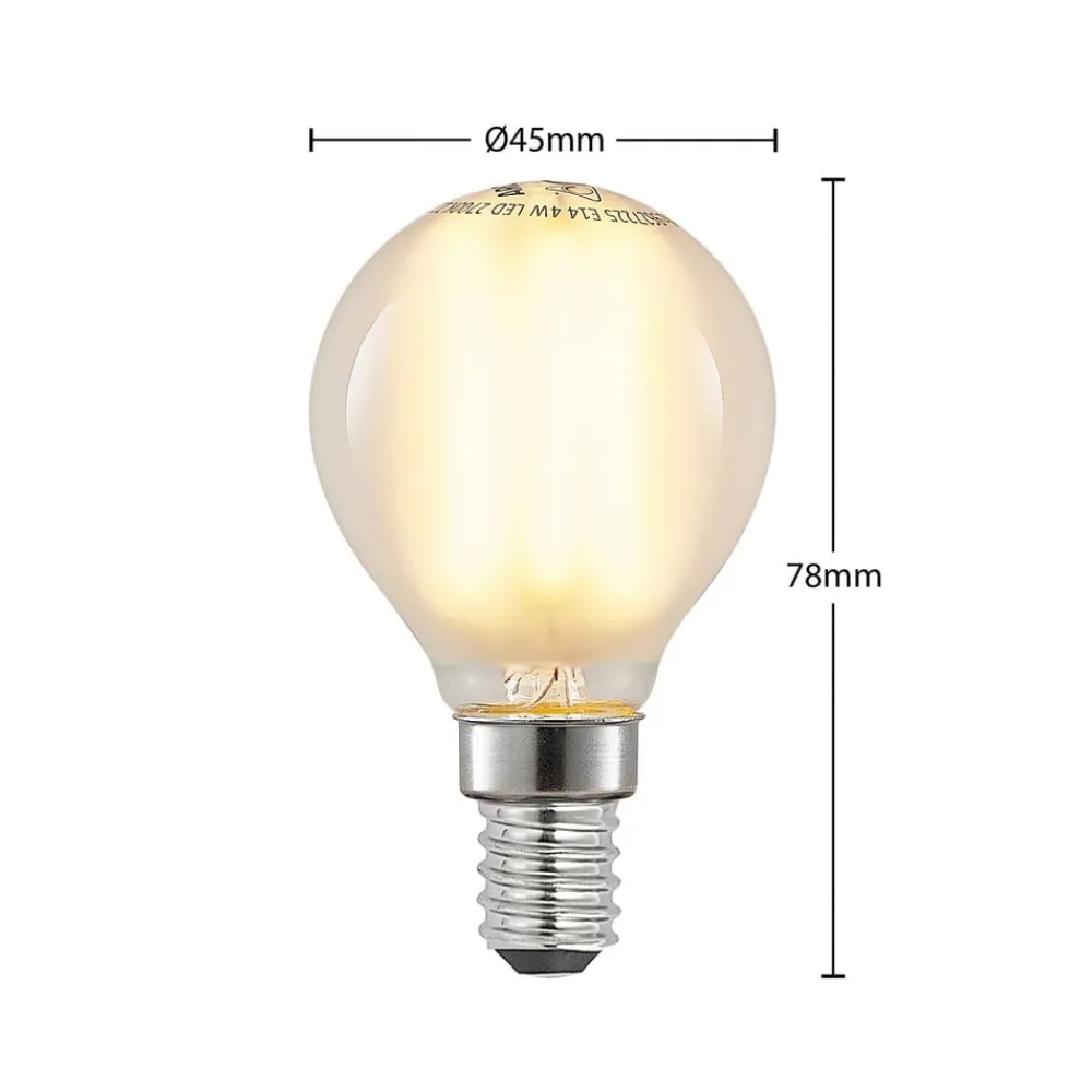 Arcchio Dæmpbar Led-Pære > LED-dråbepære E14 4 W 2.700 K mat dæmpes, 2 stk
