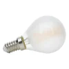 ORION Dæmpbar Led-Pære|Led Pærer > LED-dråbepære E14 4,5 W mat 2.700 K kan dæmpes