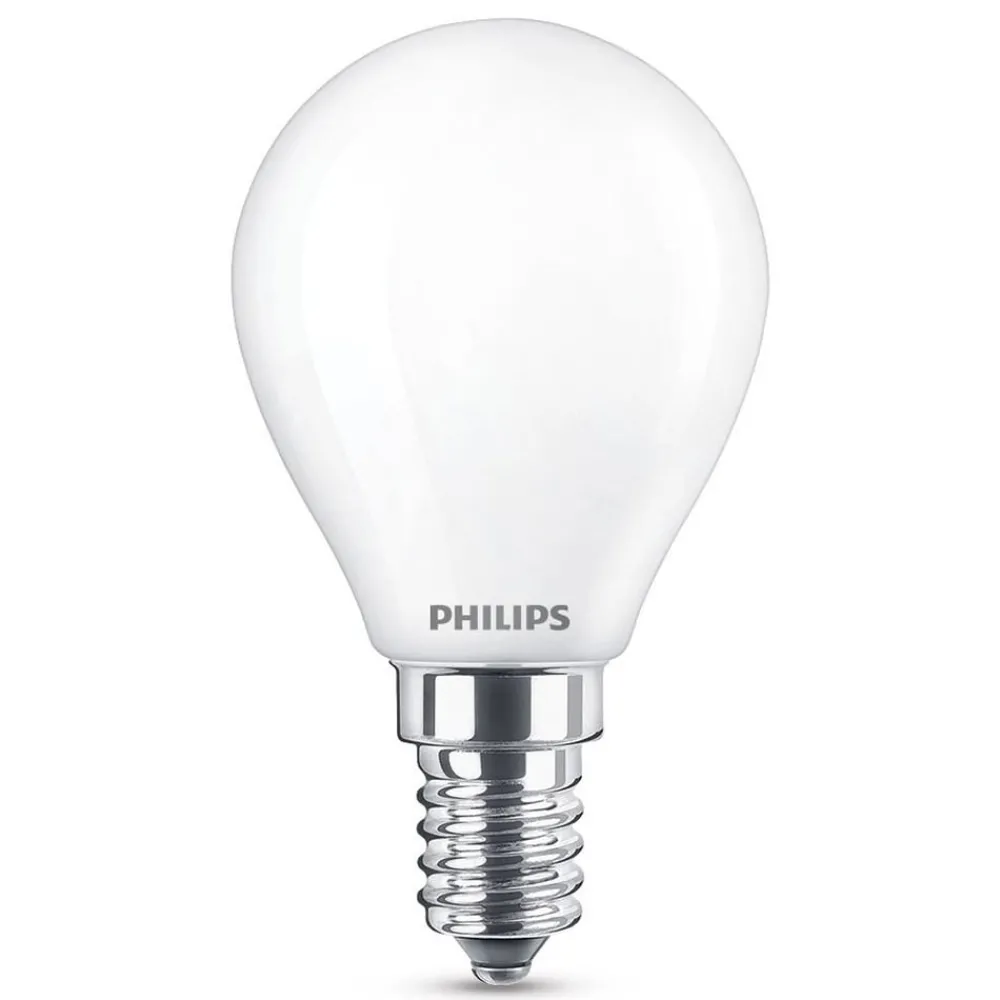 Philips Led Pærer > LED dråbepære E14 2,2W varmhvid 250 lumen