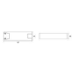 Deko-Light Driver Konstant Strøm > LED-driver Basic, CC, V8-40-1050mA/40V