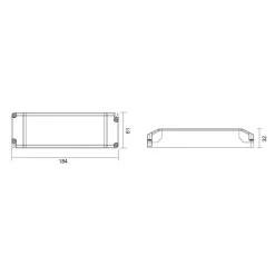 Deko-Light Driver Konstant Strøm|Driver Konstant Spænding > LED-driver Basic, CV, Q8H-12-75W