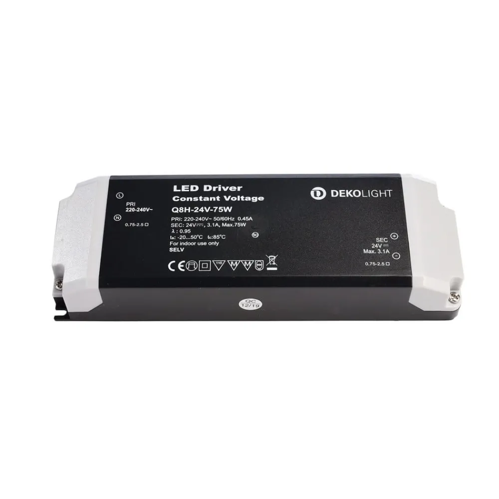 Driver Konstant Strøm ^ Deko-Light LED-driver Basic, CV, Q8H-24-75W