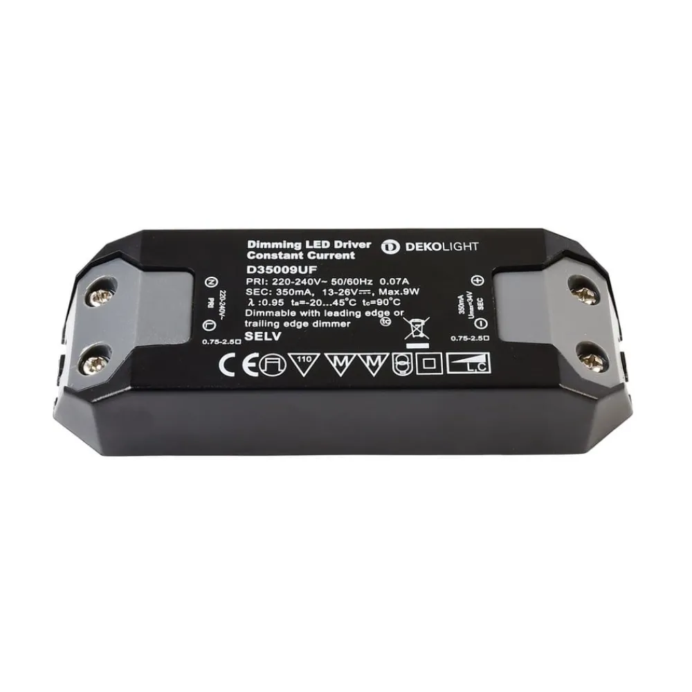 Driver Konstant Strøm ^ Deko-Light LED-driver Basic, dæmpbar, CC, D35009UF/9W