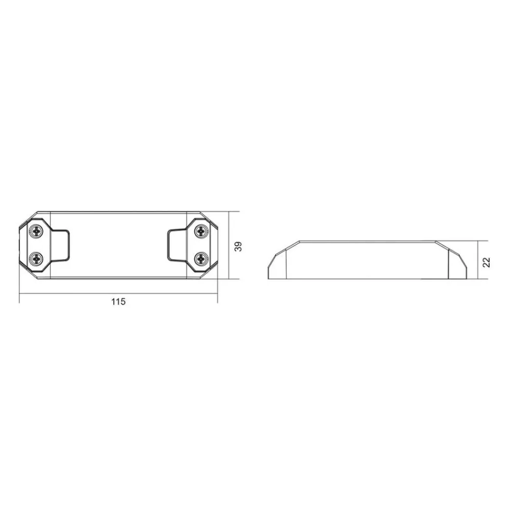Driver Konstant Strøm ^ Deko-Light LED-driver Basic, dæmpbar, CC, D35009UF/9W