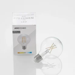 Arcchio Dæmpbar Led-Pære|Filament Pære > LED E27 4 W G80 2.700 K filament dæmpes klar 2 stk