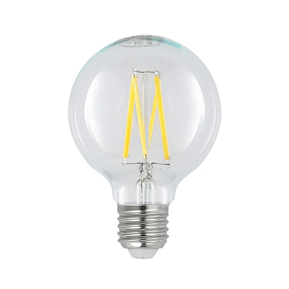 Arcchio Filament Pære > LED E27 8 W G80 2.700 K filament dæmpes klar 2 stk