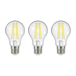 Arcchio Filament Pære|Led Pærer > LED-filament E27 3,8 W 3.000 K 806 lm klar, 3 stk