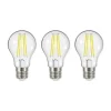 Filament Pære|Led Pærer ^ Arcchio LED-filament E27 5 W 3.000 K 1060 lumen klar 3 stk