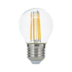 ORION Dæmpbar Led-Pære|Filament Pære > LED-filamentpære E27 G45 klar 6W 827 720lm dæmpbar