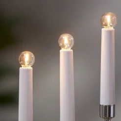 STAR TRADING Dæmpbar Led-Pære|Filament Pære > LED-filamentpære E10 3 W, kan dæmpes, 3 stk, 34 V