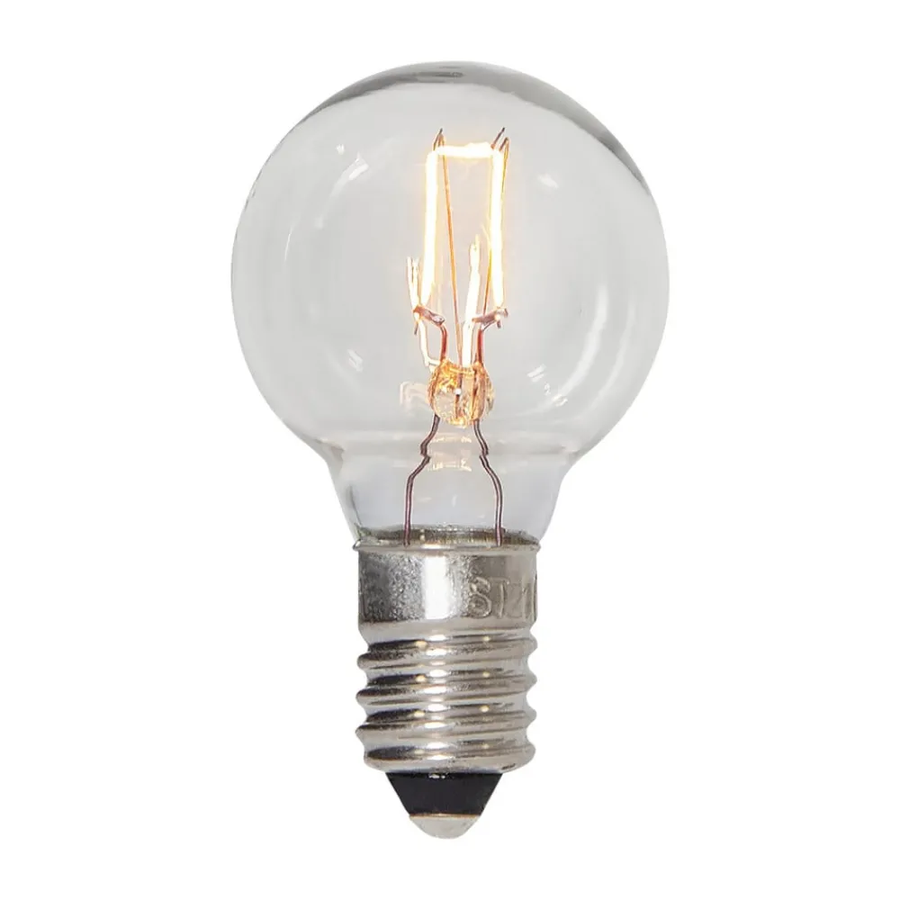 STAR TRADING Dæmpbar Led-Pære|Filament Pære > LED-filamentpære E10 3 W, kan dæmpes, 3 stk, 34 V