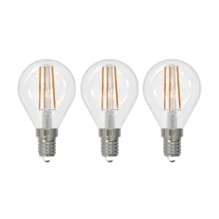 Arcchio Dæmpbar Led-Pære|Filament Pære > LED-filamentpære E14 4W 2.700 K dråbe dæmpes 3 stk