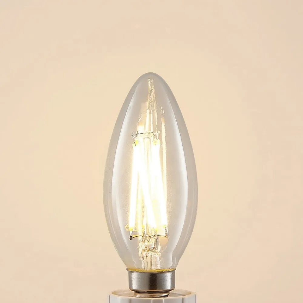 Arcchio Dæmpbar Led-Pære|Filament Pære > LED-filamentpære E14 4 W 827 kerte, dæmpes, 2 stk