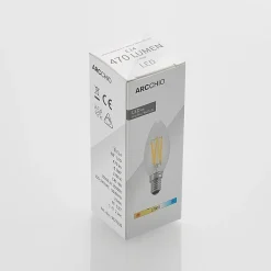 Arcchio Dæmpbar Led-Pære|Filament Pære > LED-filamentpære E14 4 W 827 kerte, dæmpes, 2 stk