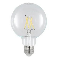 Arcchio Dæmpbar Led-Pære|Filament Pære > LED-filamentpære E27 4W 2.700K G95 Globe, glødetråd, klar