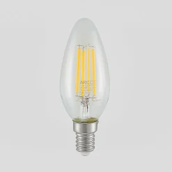 Arcchio Dæmpbar Led-Pære|Filament Pære > LED-filamentpære E14 4W 2.700K 3-trins dæmper