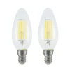 Arcchio Dæmpbar Led-Pære|Filament Pære > LED-filamentpære E14 4 W 827 3-trins-dæmper, 2 stk