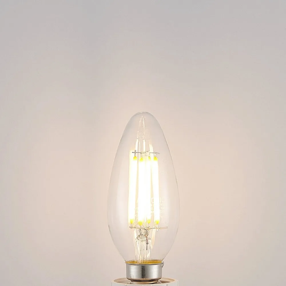 Dæmpbar Led-Pære|Filament Pære ^ Arcchio LED-filamentpære E14 4 W 827 3-trins-dæmper, 3 stk