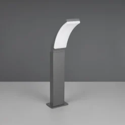 Reality Leuchten Gadebelysning > LED-gadelampe Beja, antracit, aluminium, højde 60 cm