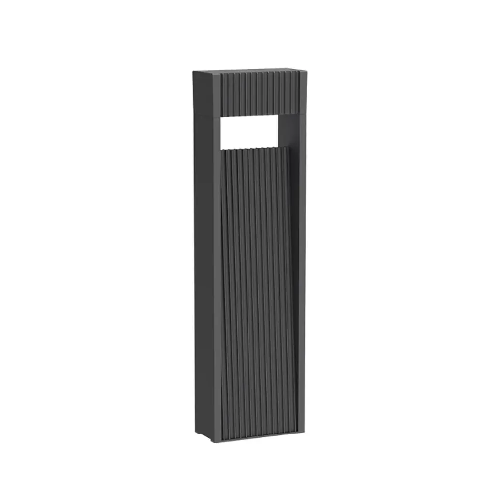 Zambelis Gadebelysning > LED-gadelampe E368, grafitfarvet, aluminium, højde 60 cm
