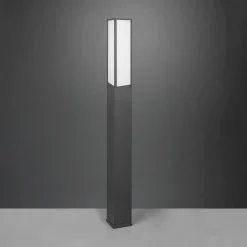 Trio Lighting Gadebelysning > LED-gadelampe Fuerte, antracit, aluminium, IP54