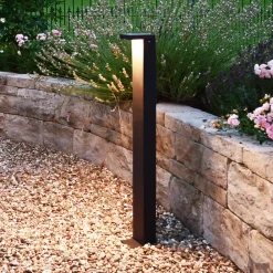 Deko-Light Gadebelysning > LED-gadelampe Lerna 1000 mørkegrå Højde 100 cm 7,4 W CCT