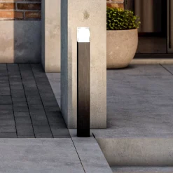Smartwares Gadebelysning > LED-gadelampe OOL-50018, aluminium, højde 80 cm