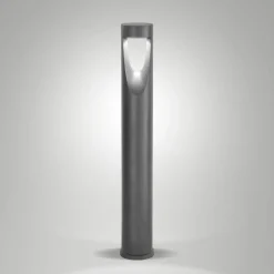 Fabas Luce Gadebelysning > LED-gadelampe Teo, 80 cm høj, sort, metal, IP65