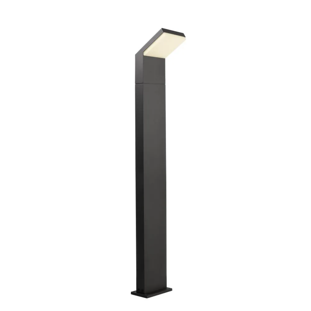 Deko-Light Gadebelysning > LED-gadelampe Tucanae, grå, højde 100 cm, IP65, metal