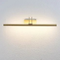 Lindby Gang|Pendellamper > LED-gallerilampe Mailine med kontakt, messing