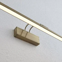 Lindby Gang|Pendellamper > LED-gallerilampe Mailine, patineret messing