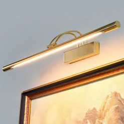 Searchlight Gang|Pendellamper > LED-gallerilampe Piktura, poleret messing