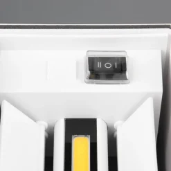 Reality Leuchten Væglampe Med Sensor > LED genopladelig udendørs væglampe Talent, hvid, bredde 10 cm, sensor