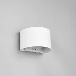Reality Leuchten Væglampe Med Sensor|Væglamper > LED genopladelig udendørs væglampe Talent, hvid, bredde 16 cm, sensor